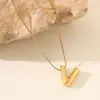 Nueva Moda de Lujo Ligero Cadena para Clavícula de 26 Pliegues Collar Acero de Titanio Color Dorado 18K Joyería Resistente al Color Accesorios Versátiles