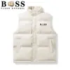 Estilo Nuevo Otoño e Invierno Chaleco sin Mangas de Moda con Cuello Alto Chaleco Cálido de Moda para Pareja Chaleco Juvenil Mismo Estilo para Hombres y Mujeres