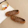 Zapatos Mary Jane planos retro nuevos 2026 de suela blanda y empeine bajo para mujer, bailarinas para primavera y otoño, gamuza