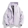 26188 Chaqueta de Algodón Invierno con Capucha Abrigo de Algodón Engrosado Cálido Moderna Casual Deportiva al Aire Libre Cortavientos Chaqueta de Algodón Venta al por Mayor