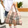 Bolsa de Compras Ecológica de Tecido Oxford Desenho Animado Japonês Bolsa de Supermercado de Ombro Único Bolsa Ecológica Dobrável Portátil de Viagem 210D