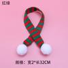 Mini Gorros de Navidad, Bufandas Pequeñas, Gorros de Punto Navideños, Gorros Pequeños, Tapas de Botella de Cuchillo y Tenedor, Decoraciones Navideñas de Bufanda Pequeña para el Cuello
