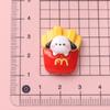 Accesorios de resina para manualidades con forma de cachorro de comida brillante de dibujos animados, joyería casera, horquilla para el pelo, funda para teléfono, taza de agua, tocado, venta al por mayor