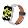 Correa de Reloj Adecuada para Redmi Watch 5Lite con Hebilla Magnética, Banda de Cuero Texturizado, Correa para Reloj Redmi 5Active