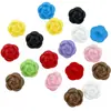 Botones de Rosa Altos de Colores Pintados a Spray Estilo Clásico Lindo Botones Decorativos para Suéteres Cardigans de Punto para Niños