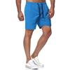 2025 verano comercio exterior para hombre cinco colores sólidos pantalones de playa para hombre pantalones cortos deportivos de fitness K01