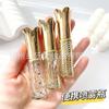 Frasco Dispensador de Perfume Dorado Frasco Pequeño con Atomizador Frasco de Muestra Electrochapado Repuesto de Vidrio Frasco Vacío Frasco con Atomizador 7 ml Cosméticos