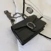 Bolsa Dionysus de alta qualidade transfronteiriça, bolsa feminina elegante e versátil, bolsa de ombro e transversal com corrente e estampa de crocodilo para mulheres, atacado