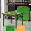 Mesa plegable para jugar Guandan, mesa de comedor pequeña para el hogar, mesa de comedor sencilla para viviendas de alquiler, mesa con fogata, mesa cuadrada