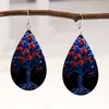 Aretes de Acrílico Gota de Agua Producto Nuevo Día de San Valentín Submarino Acrílico Regalo Transfronterizo Mariposa Aretes para Mujer y Navidad