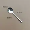 Cuchillo y tenedor de acero inoxidable 304, cuchara gruesa de 1010 pulgadas, ideal para el hogar, el hotel, el comedor principal, el postre infantil, el cuchillo y tenedor para carne, cuchara de café.