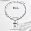 Collar Cubano de Doble Capa con Colgante de Cruz para Hombres y Mujeres Lujo Ligero de Moda Hip Hop Acero de Titanio Colgante Cadena para Suéter Joyería Estilo Ins