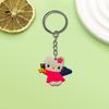 Llavero creativo de la serie Hello Kitty de AliExpress. Pequeño regalo. Llavero de coche de moda.