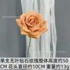Flores Artificiais de Casamento Cor Laranja, Flores de Seda para Arranjos de Casamento, Decorações para Banquete de Noivado, Arranjos de Flores para Corredor de Salão de Casamento, Decorações de Fundo