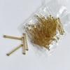 Acessórios de primavera artesanais faça você mesmo grampo de cabelo de borboleta material de fio de aço cor galvanoplastia joias dos sete sábios