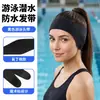 Faixa de cabeça impermeável incrível para corrida e natação, neoprene, ajustável, proteção para as orelhas de mergulho, faixa para esportes aquáticos