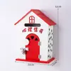 Muebles para el Hogar Estilo Pastoral Buzón de Guardería Buzón de Mensajes Buzón de Madera Buzón de Sugerencias Decoraciones de Casitas de Madera Pequeñas