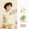 Ropa Infantil Panda Kaka Niños Chaleco de Dibujos Animados Ropa de Abrigo Niñas Ropa de Otoño Bebé Ropa de Otoño Niños Tops