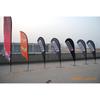 Bandeira de praia para atacado, bandeira faca, bandeira gota de lágrima, bandeira publicitária, bandeira de Zhuhai