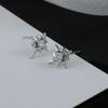 Pendientes Polaris para Hombre, Estilo de Nicho, Unisex, Versátiles, Pendientes Geniales y con Estilo, Pendientes Sencillos de Estrella de Ocho Puntas para el Viaje Diario, Modernos y Versátiles