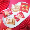 Nueva máquina para empaquetar galletas crujientes con forma de copo de nieve de leche, bolsa de turrón, bolsa de 100