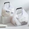 Bolsa de Higiene Pessoal Portátil Multifuncional com Design de Fivela, Bolsa de Viagem Portátil, Grande Capacidade, Bolsa de Armazenamento Impermeável e Resistente a Manchas