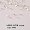 Cobre banhado a ouro 18k pulseira e colar DIY materiais de miçangas artesanais fecho em U fecho de ponta conta de posicionamento fecho acessórios