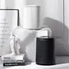 Cubo de basura de plástico creativo para clasificación de residuos secos y húmedos Cubo de plástico redondo a presión para el hogar una generación de artículos de uso diario