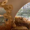 Palha Feno Maillard Outono Roupa Cena Arranjo Loja Decoração Palheiro Juncos Outono/Inverno Atmosfera Fundo