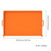 Tapete para Parrilla de Barbacoa Tapete de Silicona para Parrilla Bandeja para Hornear Piedra Negra Tapete Protector Camping al Aire Libre Silicona Parrilla Resistente a Altas Temperaturas Tapete Protector