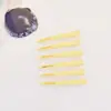 Pinza para el Pelo de Acrílico de Color Sólido Minimalista sin Costuras para Flequillo de Mujer, Pinza de Pato Especial para Lavado de Cara y Maquillaje, Accesorios para el Pelo Suelto