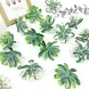 Árbol de Navidad artificial con plantas acuáticas de aspecto realista y agujas de pino, para arreglos florales de bricolaje y decoraciones navideñas
