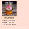 Loto Velas Nuevo Viento a Prueba de Viento Lámpara de Mantequilla de Loto Shoutao Lámpara de Velas para el Hogar en Fiestas Parafina Hecha a Mano Fruta Artificial