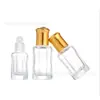 Suministro Listo de Botella Octagonal de 3ml6ml12ml Botella Roll-On de Aceite Esencial Botella Roll-On para Perfumes y Cosméticos Botella Sub-Vacía