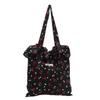 2025 Primavera y Verano Nuevo Bolso de Hombro de Malla Estilo Hada Bolso de Mano con Volantes Bolso de Chifón para Vacaciones de Mujer Bolso de Cerezas