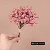 Buquê de Gipsofila Artificial de Alta Qualidade e Margaridas de Borracha Macia, Arranjo de Flores Decorativo para Mesa de Sala de Estar, Venda por Atacado de Buquês de Casamento