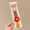 Accesorios para el cabello de velcro de dibujos animados dulces y lindos para mujer, de alta calidad y elegantes para el uso diario, nuevo diseño floral 2026, pegatinas para flequillo de niños