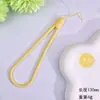 Cordón de silicona tejido, correa corta para la muñeca, calentador de manos, ventilador pequeño, dispositivo hidratante, altavoz, unidad USB, accesorio para teléfono