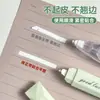 Cinta correctora invisible para estudiantes de primaria, modelo liso de alto valor estético con color degradado, esencial para la preparatoria, cinta correctora sin rastro