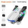 Dron E88 Transfronterizo Doble Cámara Aéreo Plegable Ligero Quadcopter E99 Altura Fija K3 Avión de Juguete con Control Remoto