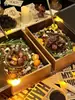 Configuração Criativa de Mesa de Restaurante com Senso de Cerimônia, Utensílios de Churrasco Mágicos Modernos em Formato de Livro, Decoração de Bar, Caixa de Madeira, Bandeja de Comida em Formato de Livro, Prato
