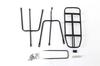 Freno de disco para bicicleta de montaña tipo 26 especialmente equipado con suspensión trasera reforzada, bicicleta de aleación de semi-aluminio, estante trasero con peso 101