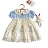Meu Deus Vestido Doce de Verão para Menina, Estilo Férias Vestido Princesa Lolita para Menina Atacado