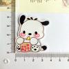 Parche Acrílico Lindo de Dibujos Animados Sanrio DIY Accesorios de Joyería Accesorios para el Cabello Horquilla Broche Funda para Teléfono Móvil Accesorios DIY