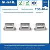 Fivela quadrada de arame de alta qualidade para acabamento de cabos, fivela fixa, assento fixo para abraçadeira de cabo auto-travante TDS-40-4 de aço inoxidável