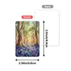 Compra directa transfronteriza de 36 hojas/paquete de tarjetas de ilustración de paisajes para pintura al óleo y campos de flores, regalo floral fresco, marcapáginas de diario