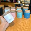 Tyeso Olla para Guiso Creativa para Estudiantes Lonchera Aislada Taza Portátil Simple Pequeña Olla para Porridge Agua Hervidor Jarra