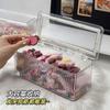 Caja de Almacenamiento para Accesorios para el Cabello de Niña Pinzas Gomas Tendón Accesorios para Niñas Gran Capacidad Joyero Pinza para el Cabello Diadema Caja de Acabado