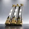 Trípode de Aluminio Espesado Nivelador Soporte de Medición Compatible con Niveles, Estaciones Totales y Teodolitos