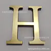 Pegatinas de Letras Acrílicas Tridimensionales 26 Letras Inglesas Pegatinas de Pared Decoración del Hogar Pegatinas de Pared Creativas